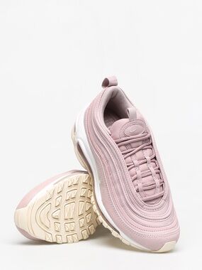Nike Air Max 97 Premium Pink Chalk Particle Sneakers Size 8 Y2K Rare Colour Fall